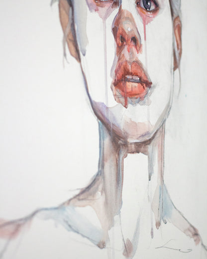 Wet eyes (35x50 cm) 2024