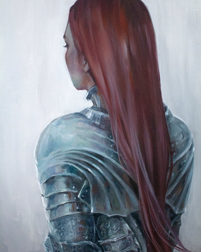 Grace and armour (40x50 cm) 2025