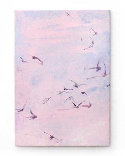 Pink sky III (35x50 cm) 2025