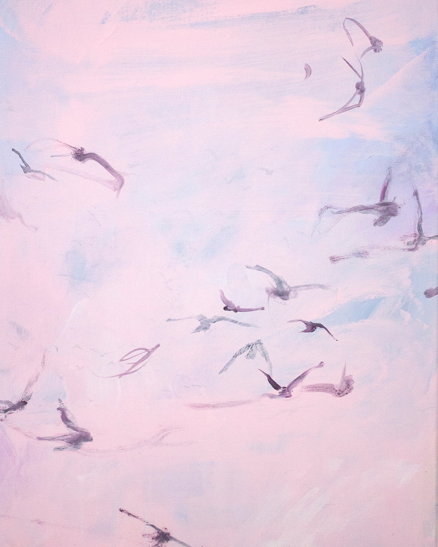 Pink sky III (35x50 cm) 2025