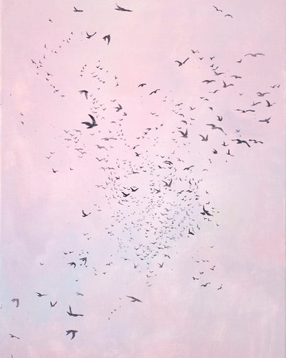 Pink sky II (35x50 cm) 2025
