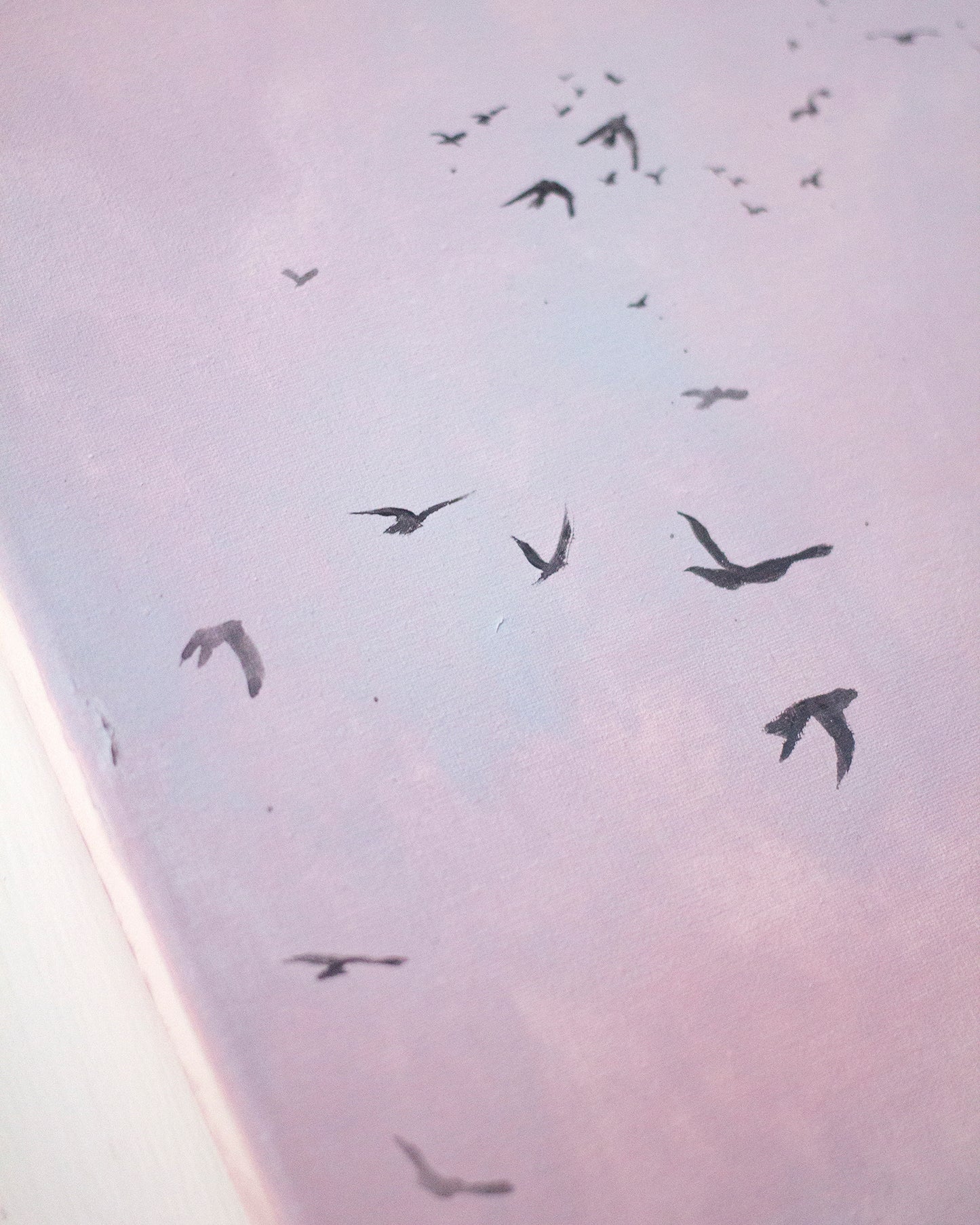 Pink sky II (35x50 cm) 2025