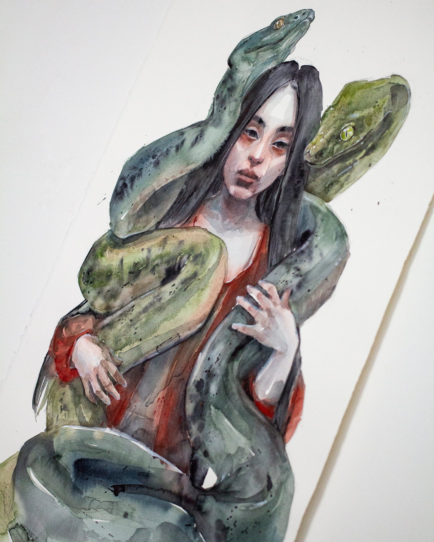 The year of the snake (40x71 cm) 2025