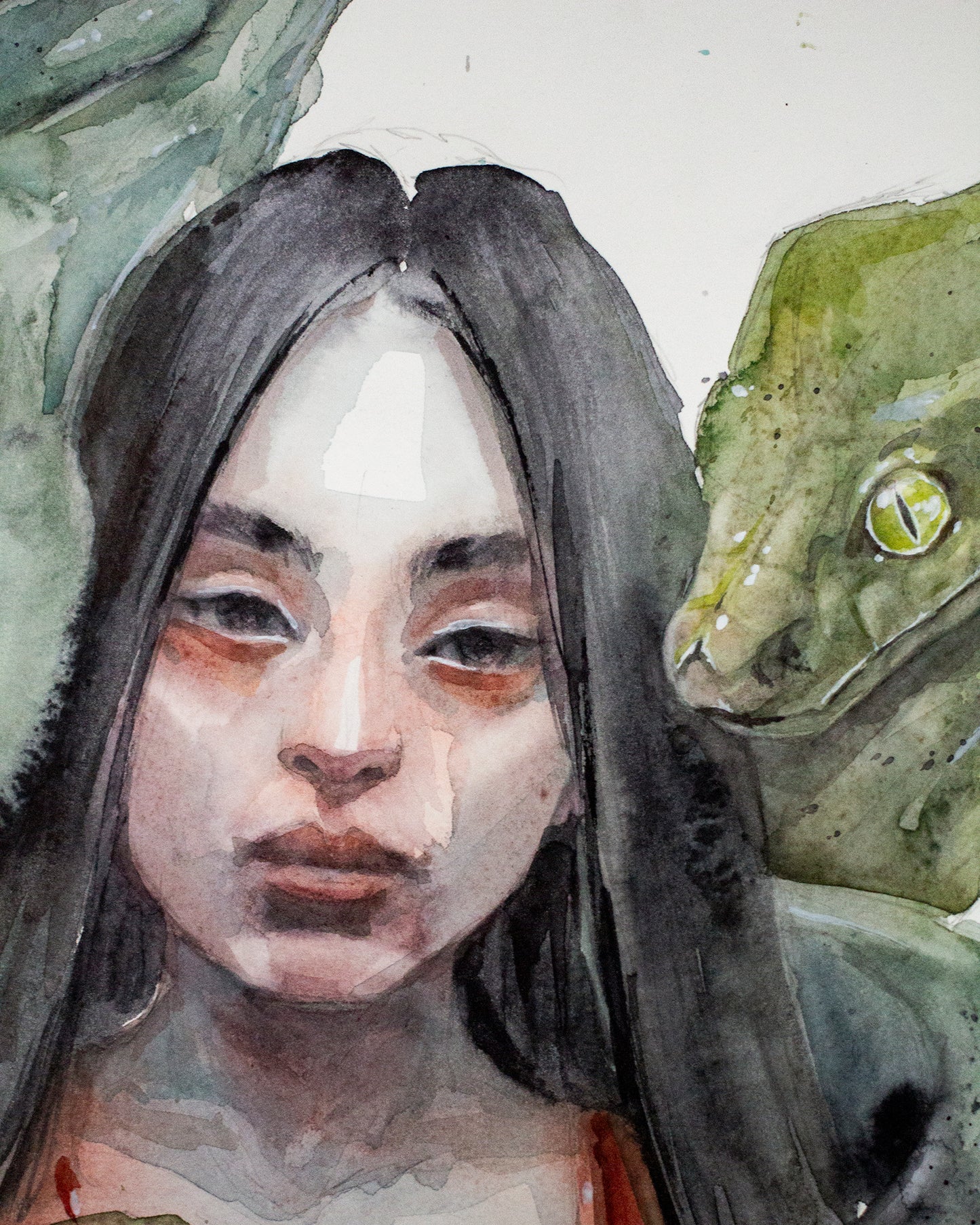 The year of the snake (40x71 cm) 2025