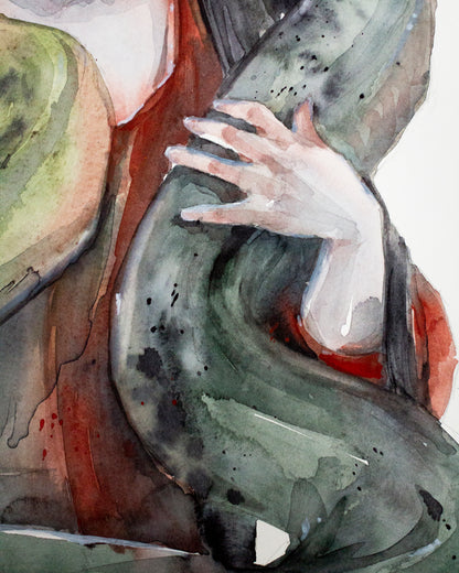 The year of the snake (40x71 cm) 2025