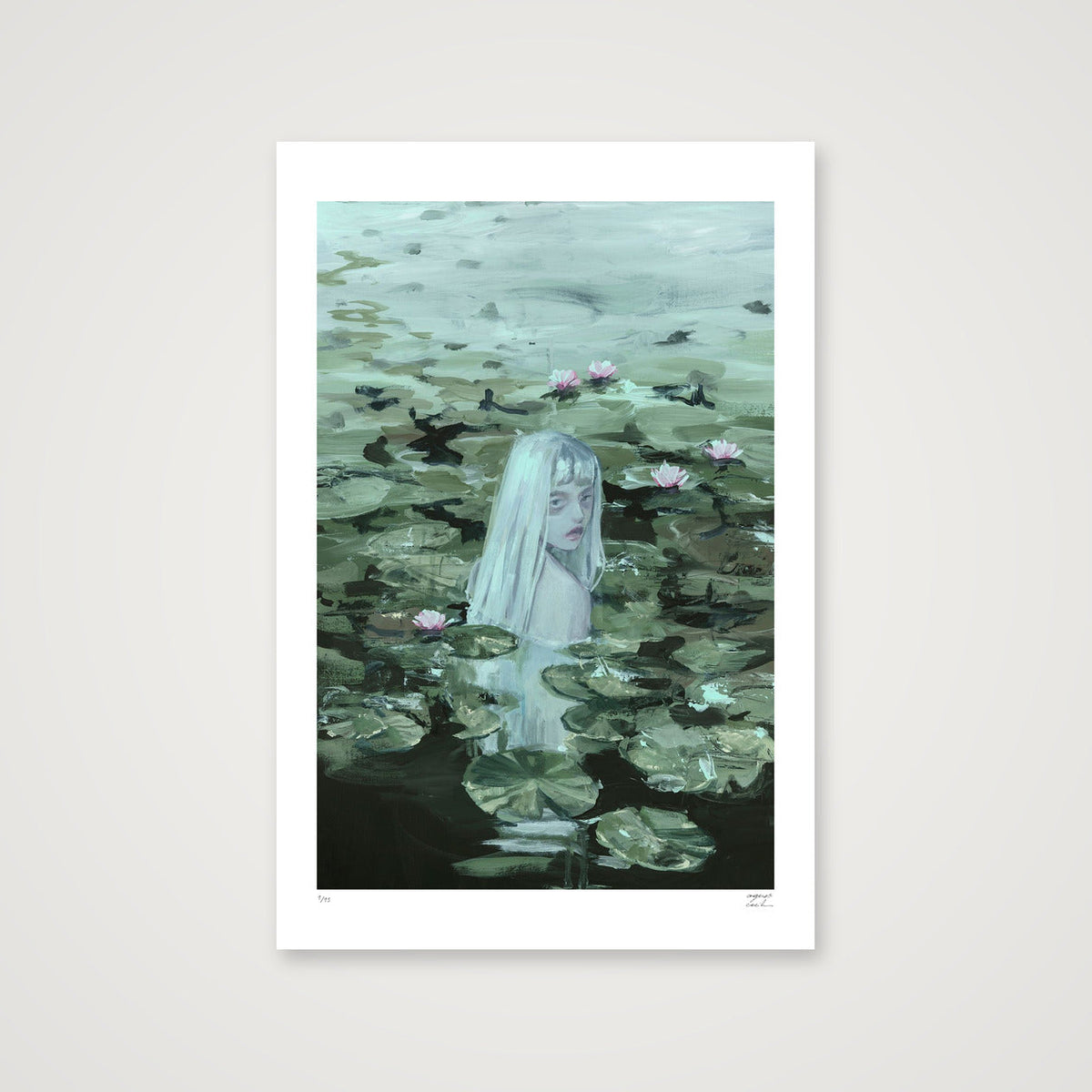 Water Nymph — 40×60cm, 16×24" Print only