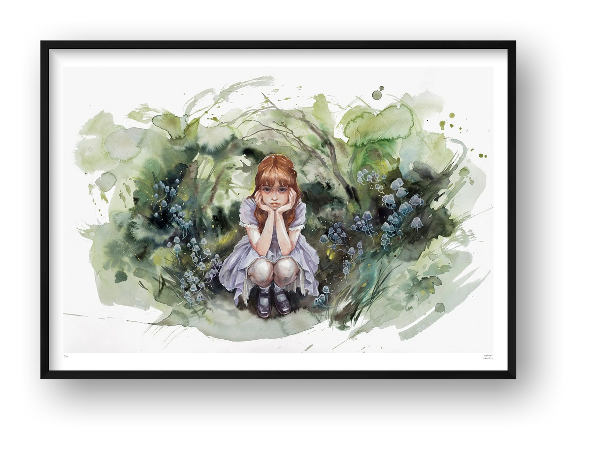 Where the Invisible Things Hide — framed