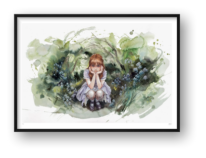 Where the Invisible Things Hide — framed