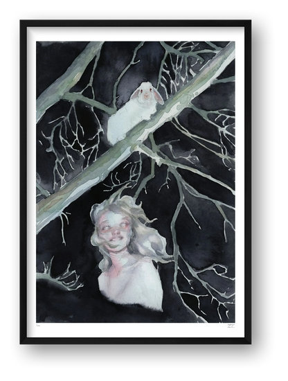 Night Ghost II — framed