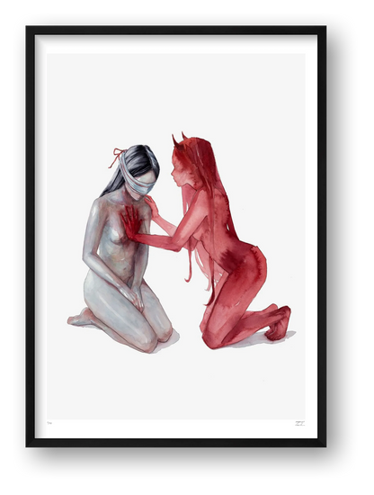 Helpful Evil — framed