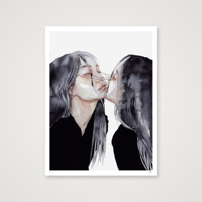 The Double — 60×80cm, 24×31" Print only