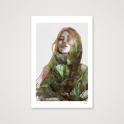 River Nymph — 30×45cm, 12×18" Print only