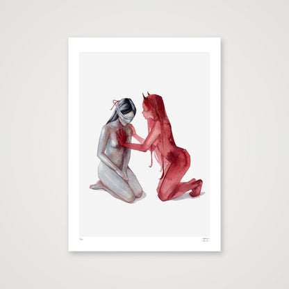 Helpful Evil — 42×59cm, 17×23" Print only