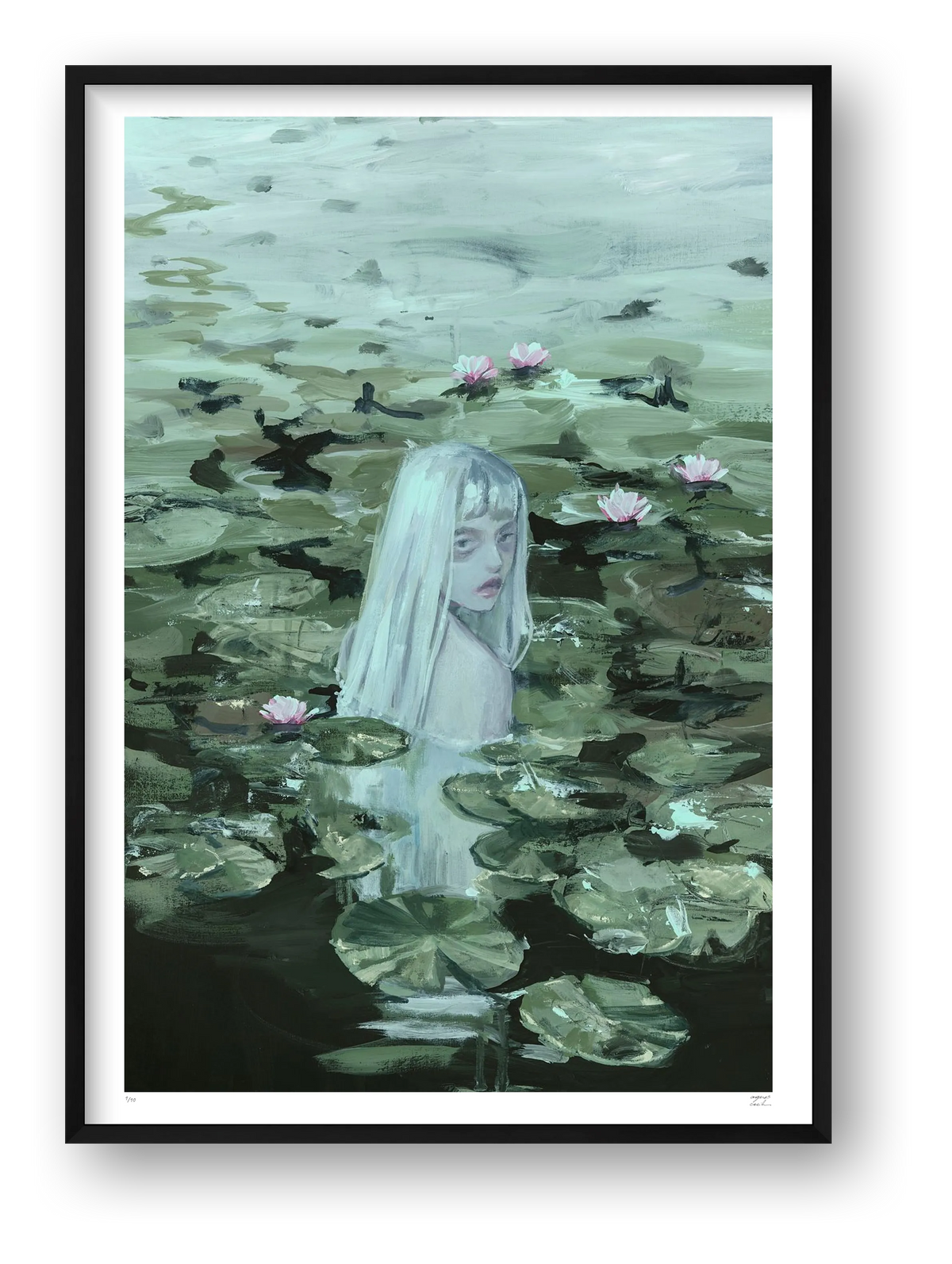 Water Nymph — framed