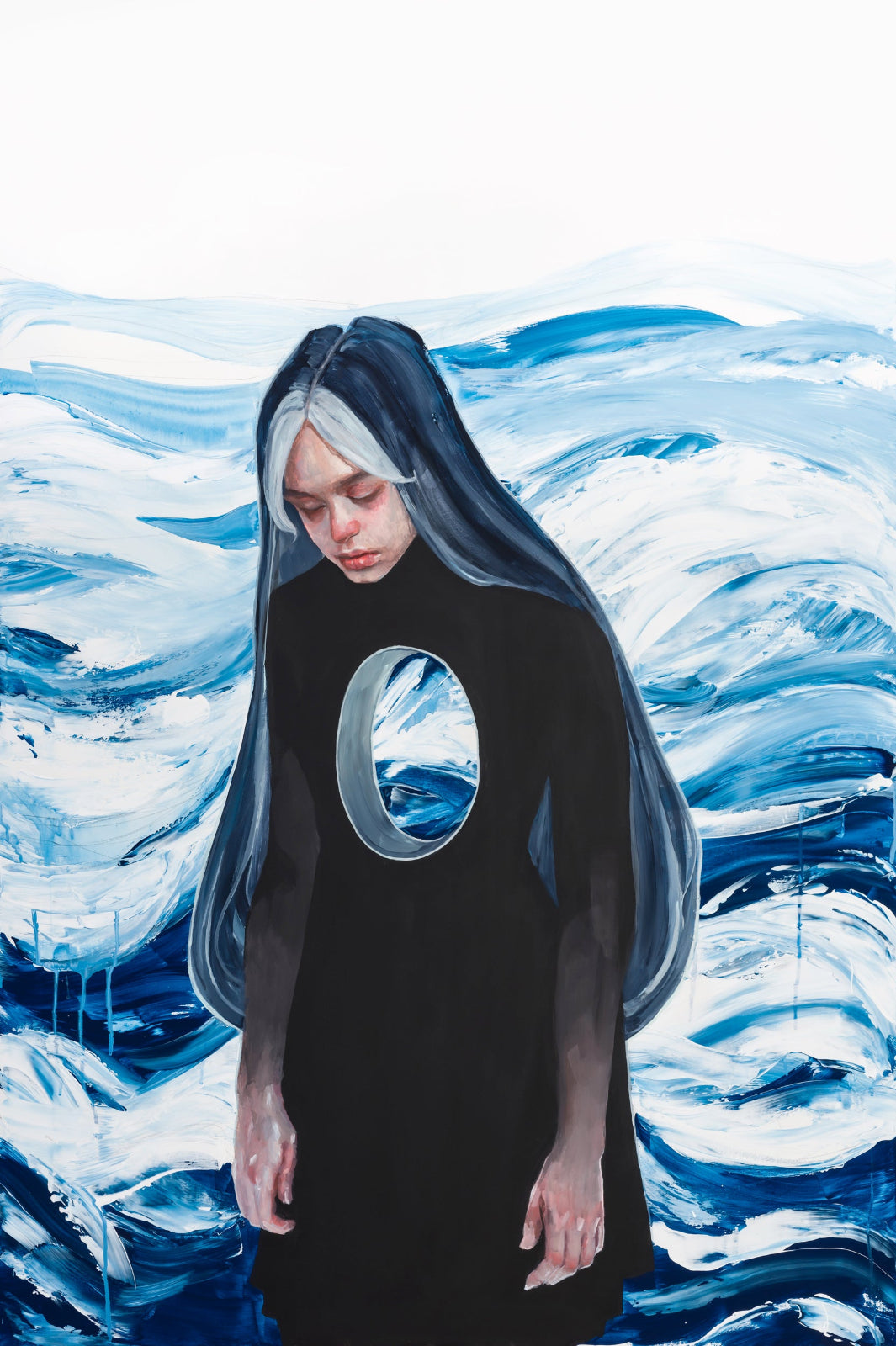 Feeding the void I (80x120 cm) 2021