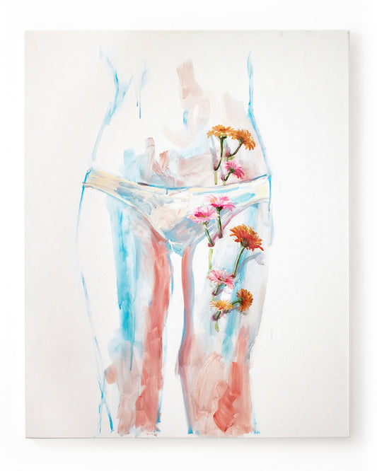 Painful growth (60x80 cm) 2019